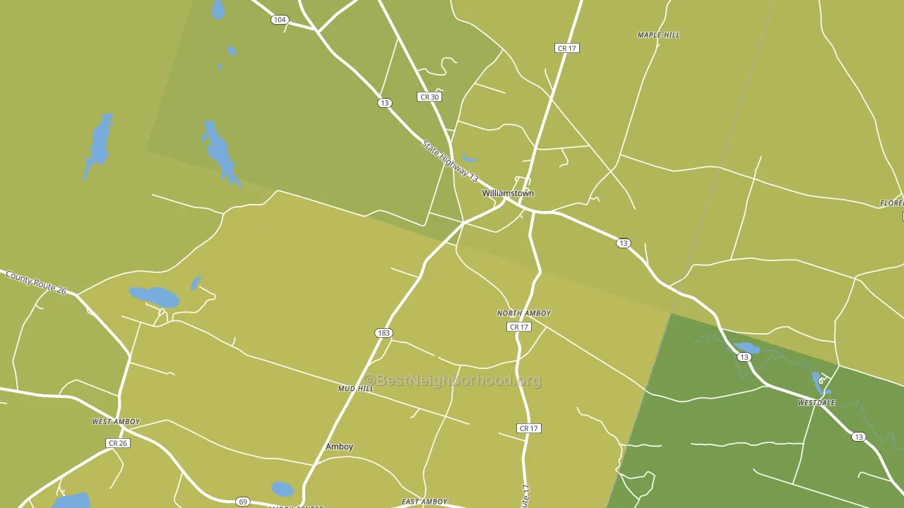 13493, NY block-group voter-turnout map
