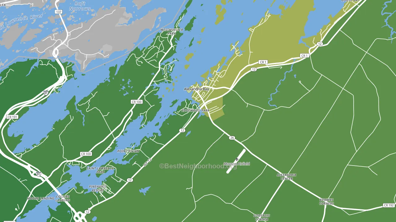 13607, NY block-group voter-turnout map