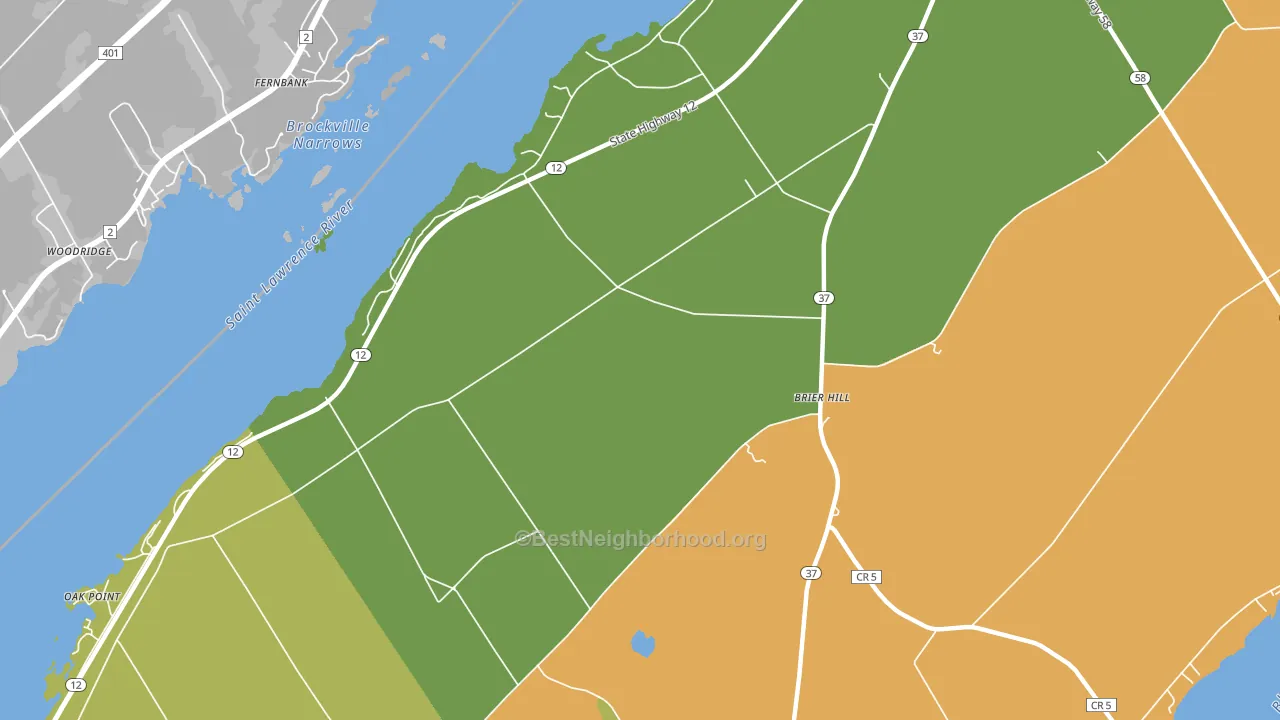 13614, NY block-group voter-turnout map