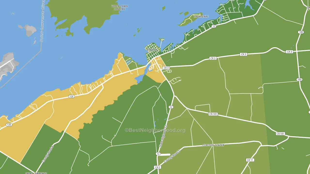 13624, NY block-group voter-turnout map