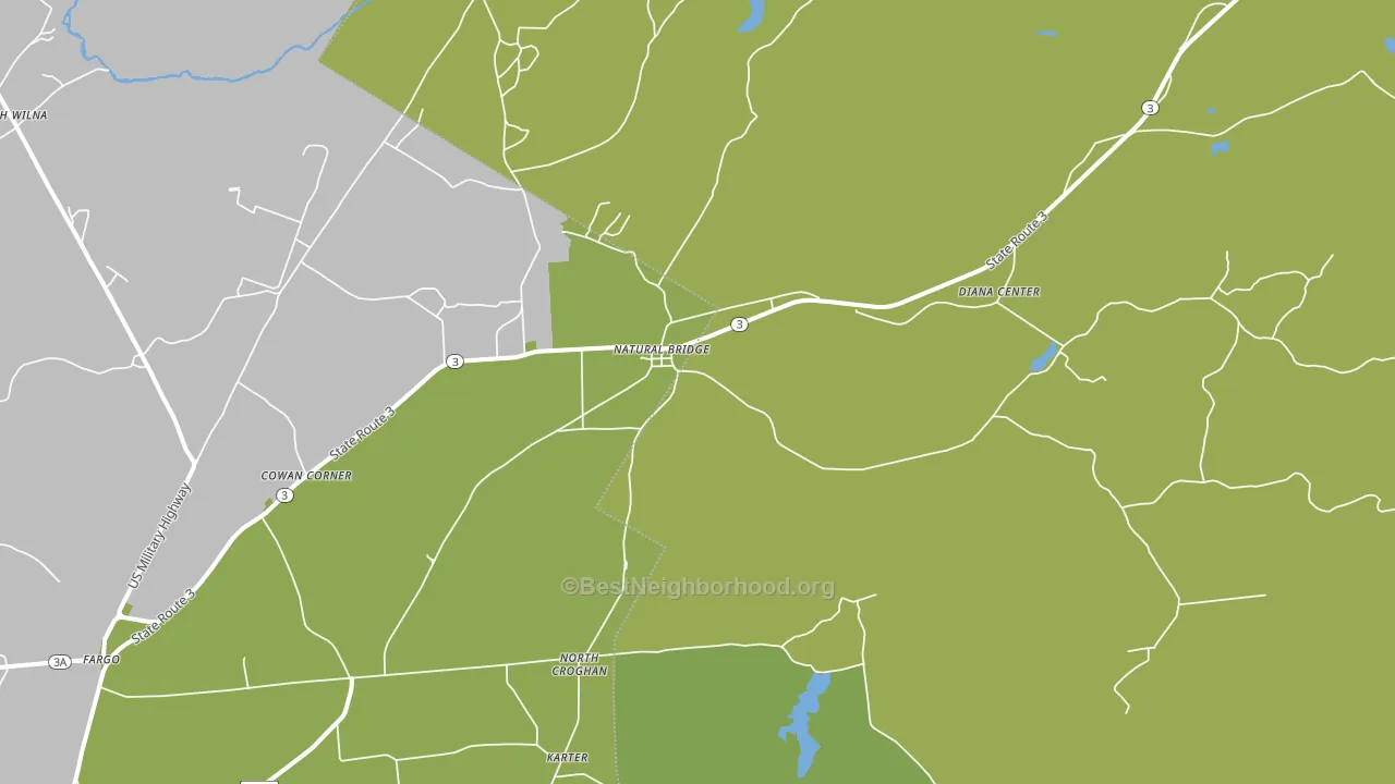 13665, NY block-group voter-turnout map