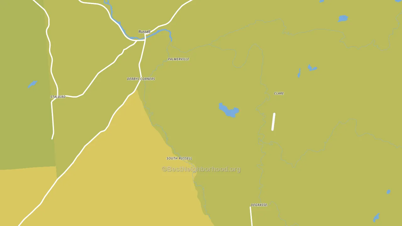 13684, NY block-group voter-turnout map
