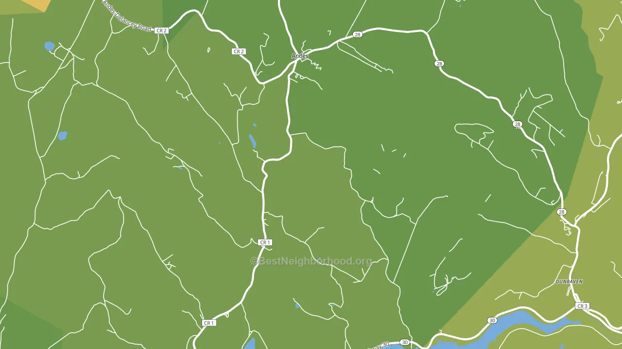 13731, NY block-group voter-turnout map