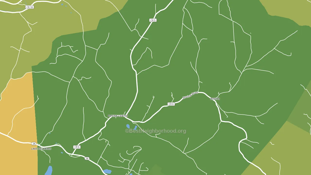 13740, NY block-group voter-turnout map