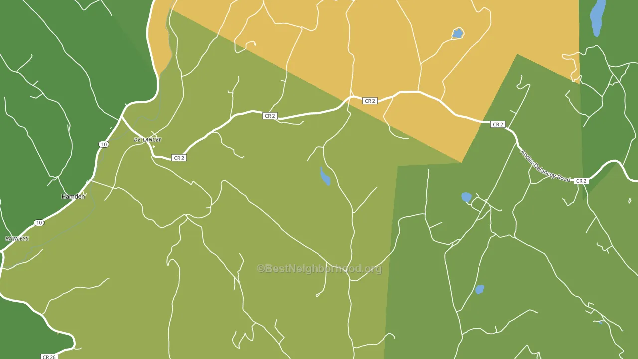 13752, NY block-group voter-turnout map