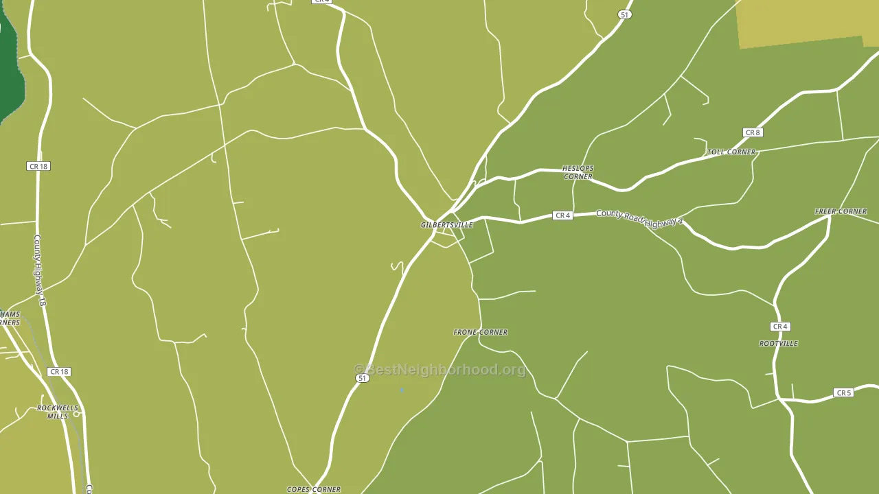 13776, NY block-group voter-turnout map