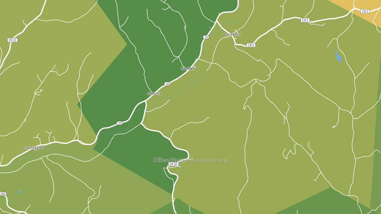 13782, NY block-group voter-turnout map