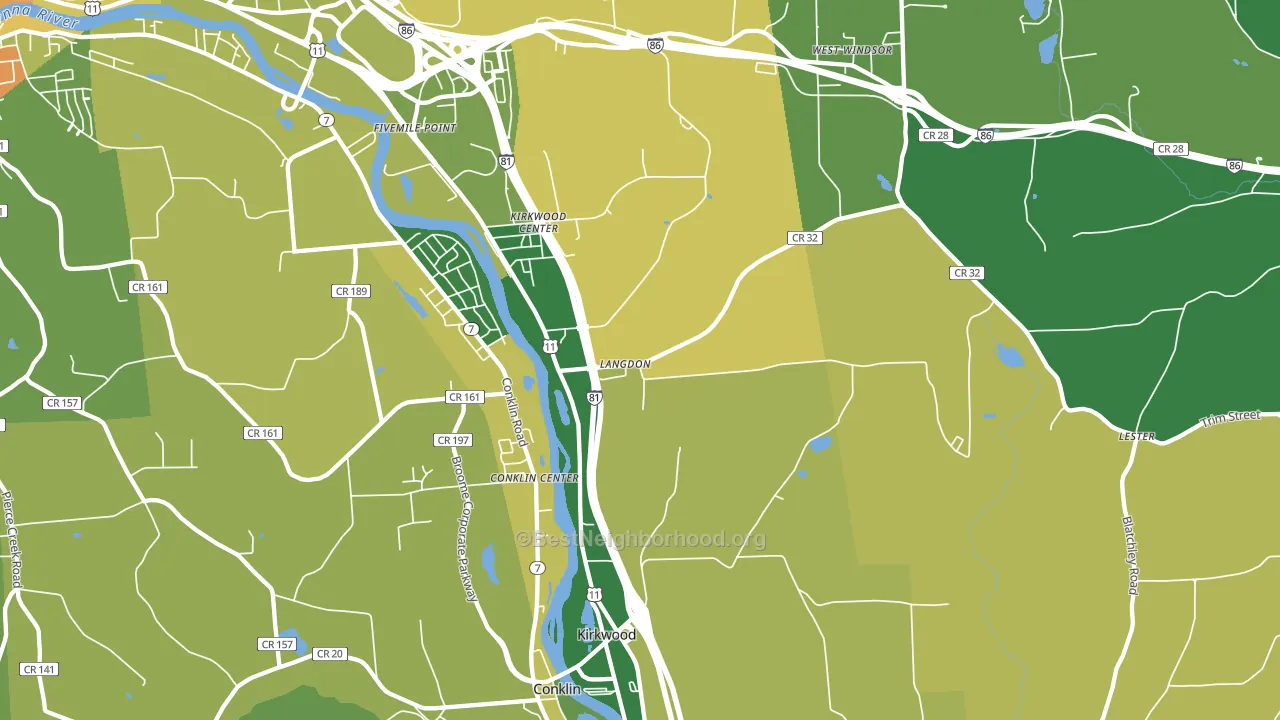 13795, NY block-group voter-turnout map