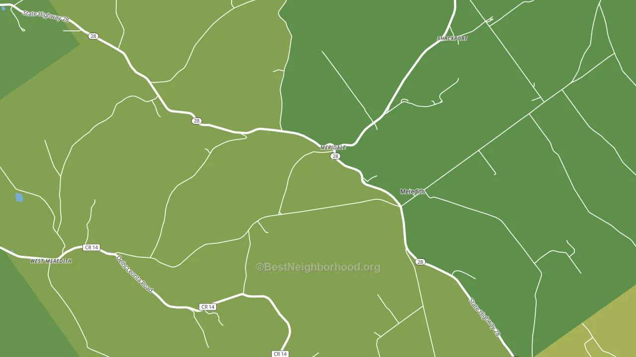 13806, NY block-group voter-turnout map
