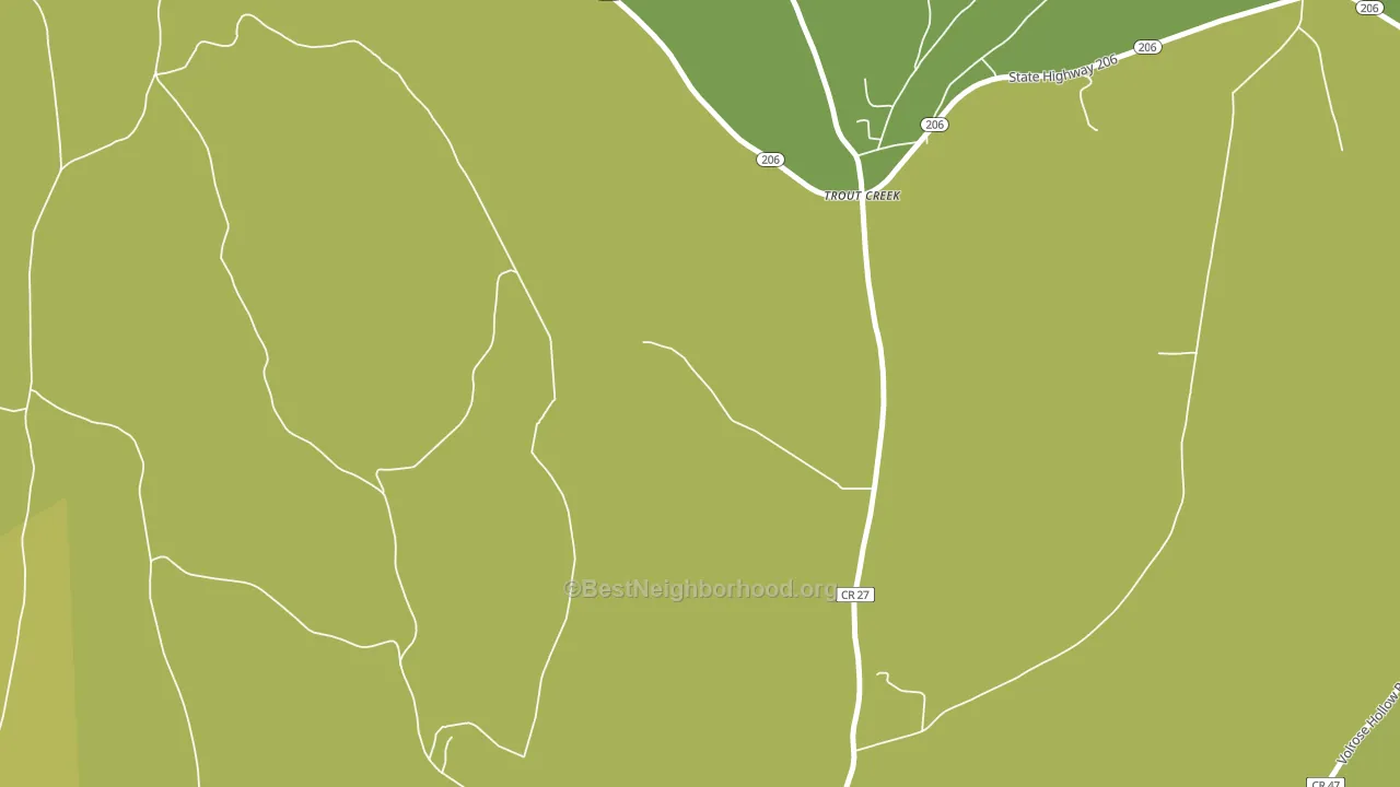 13847, NY block-group voter-turnout map