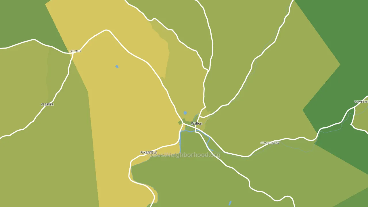 13856, NY block-group voter-turnout map
