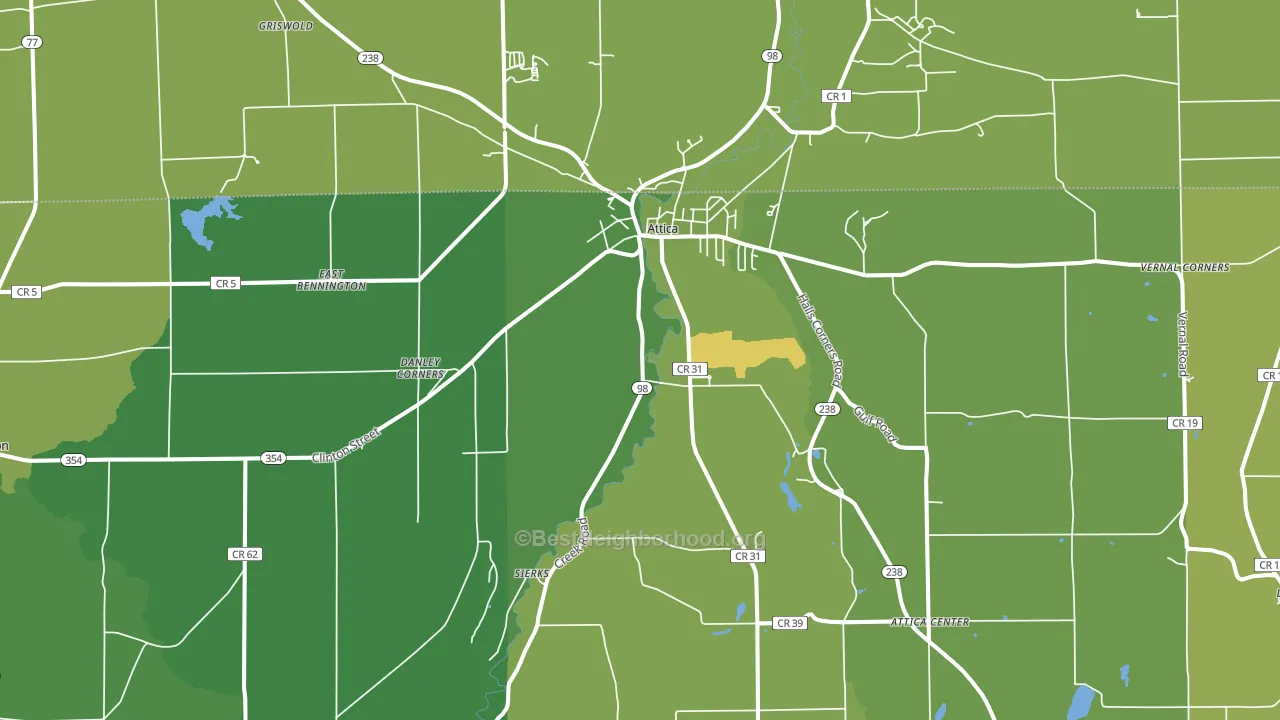 14011, NY block-group voter-turnout map