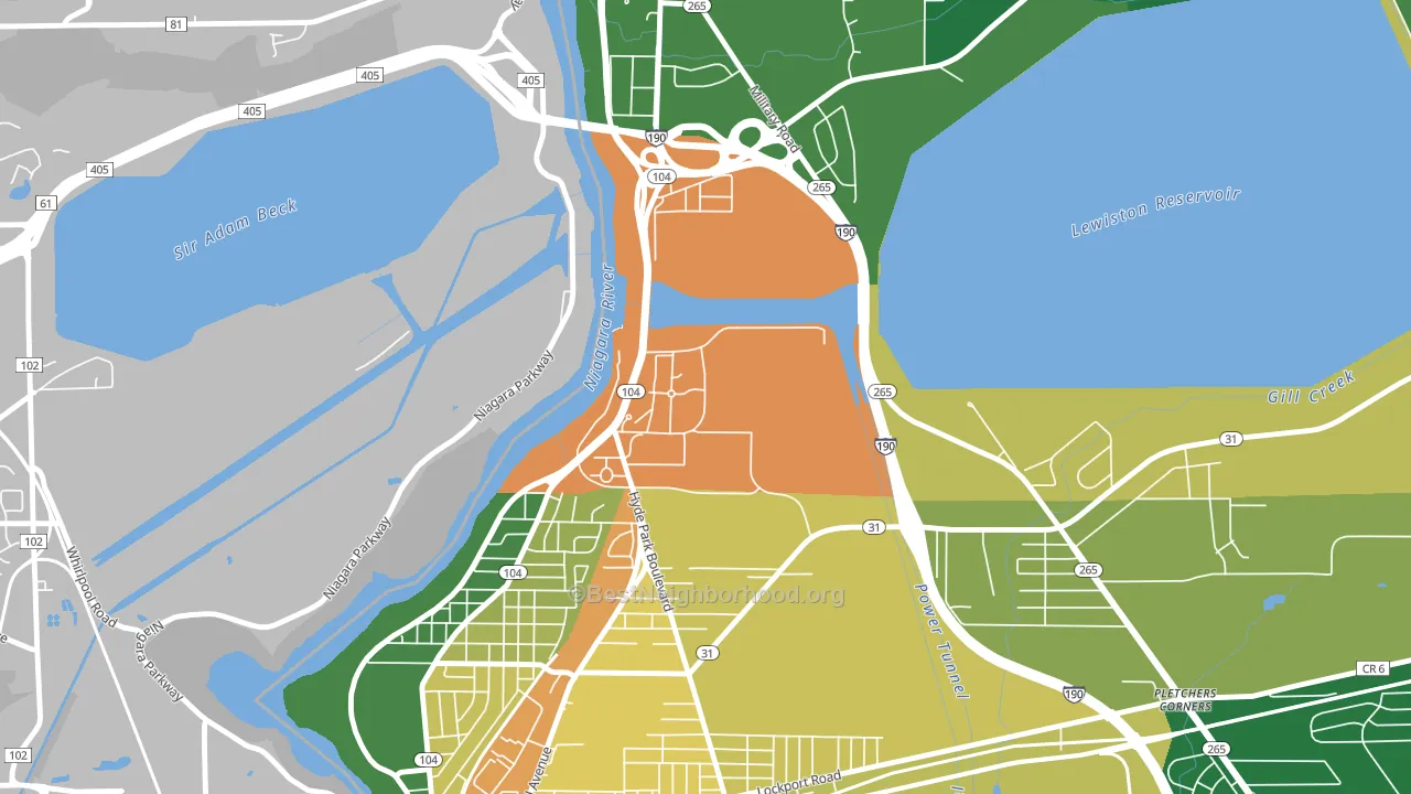 14109, NY block-group voter-turnout map