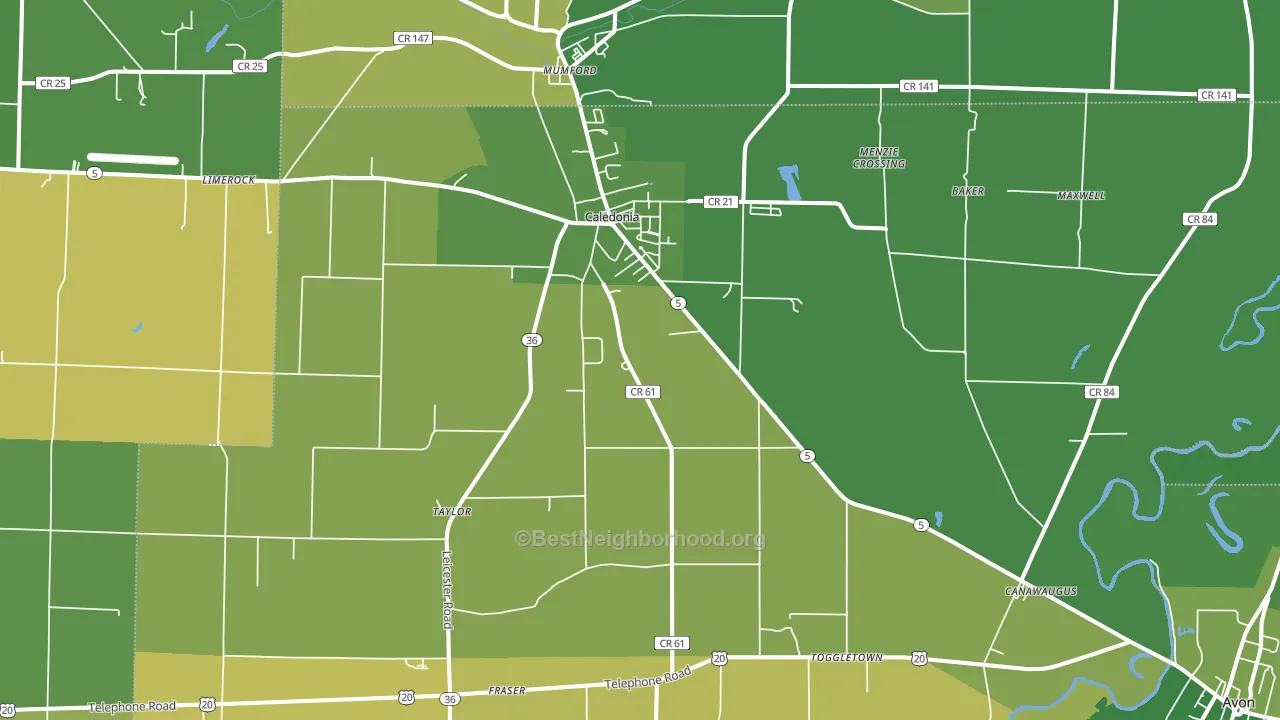 14423, NY block-group voter-turnout map
