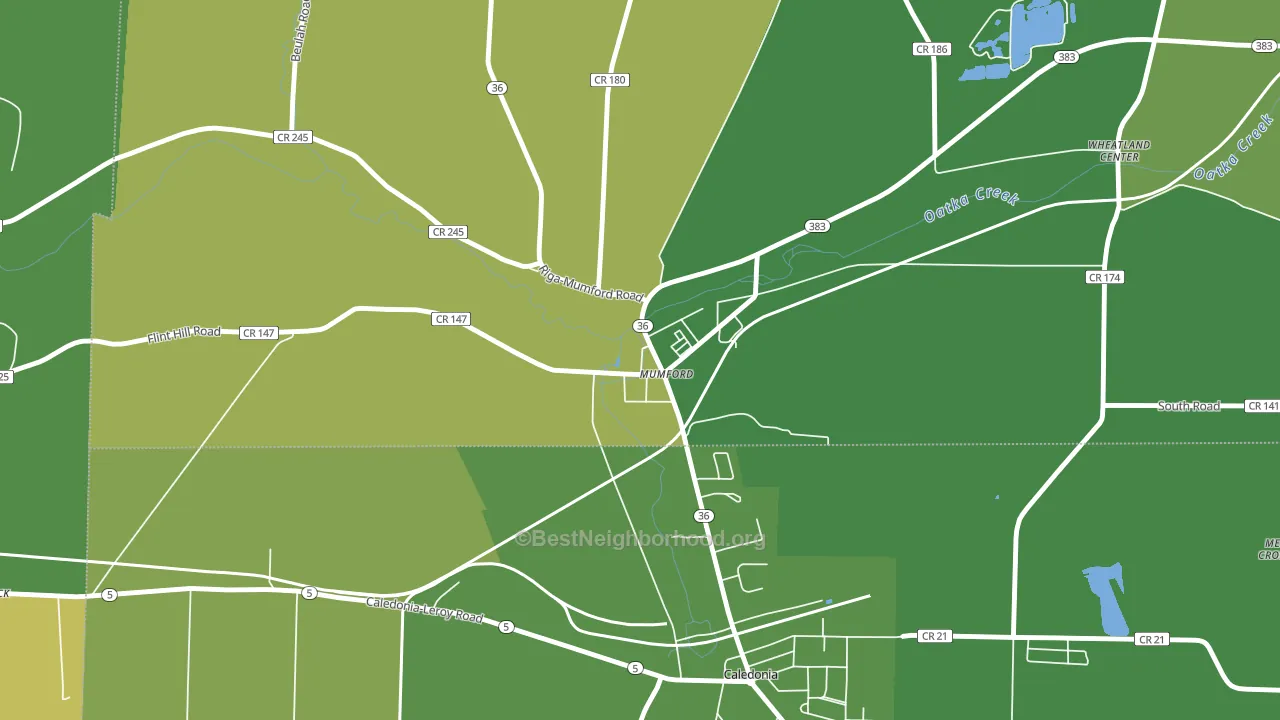 14511, NY block-group voter-turnout map