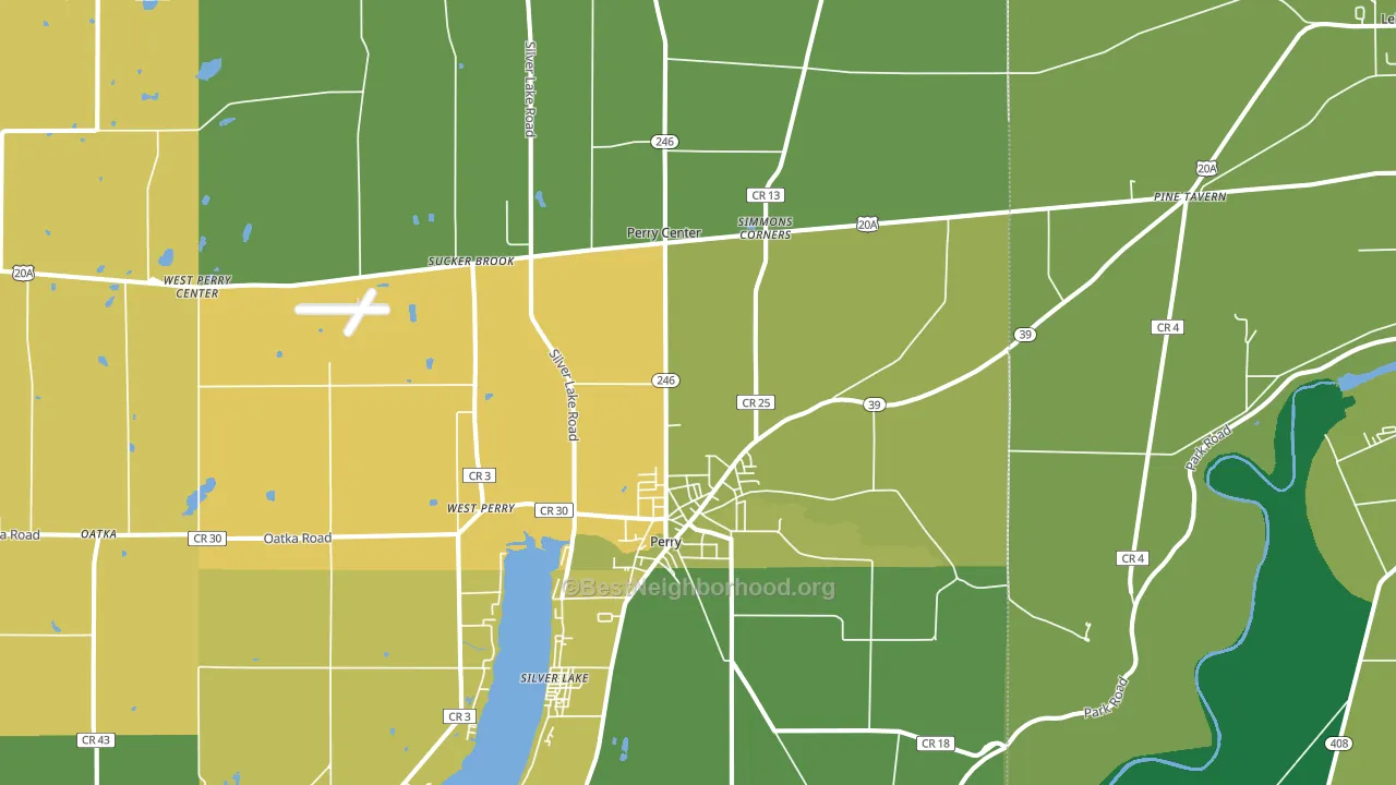 14530, NY block-group voter-turnout map