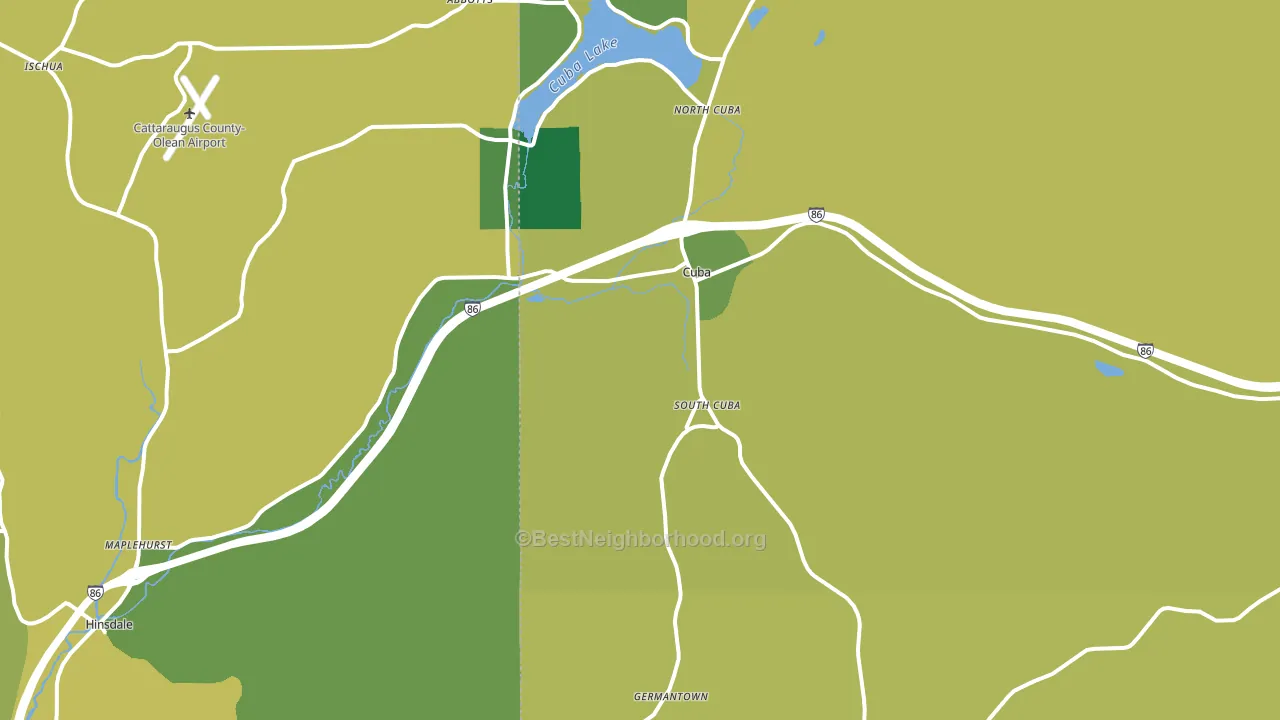 14727, NY block-group voter-turnout map