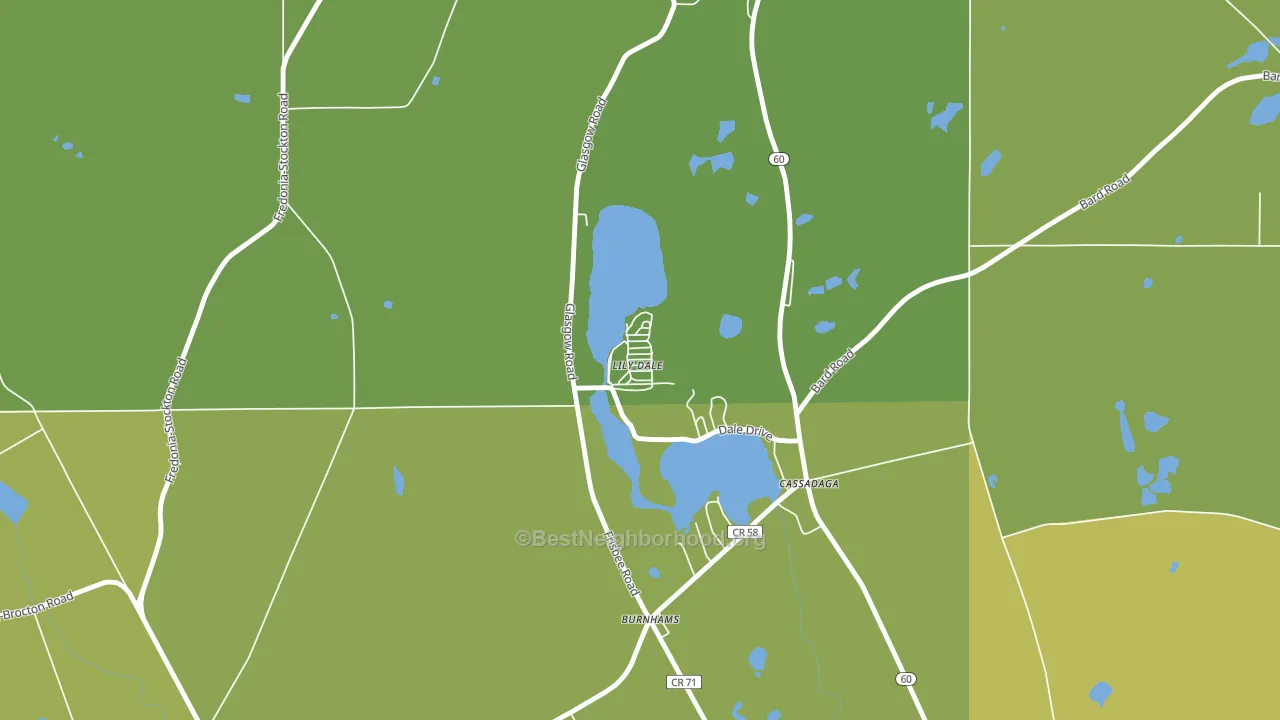 14752, NY block-group voter-turnout map