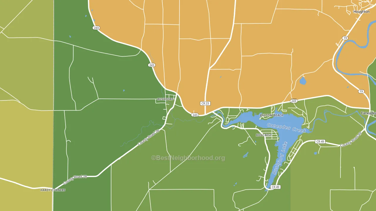 14777, NY block-group voter-turnout map