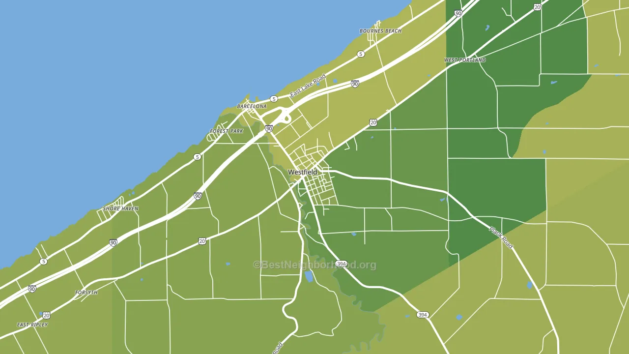 14787, NY block-group voter-turnout map