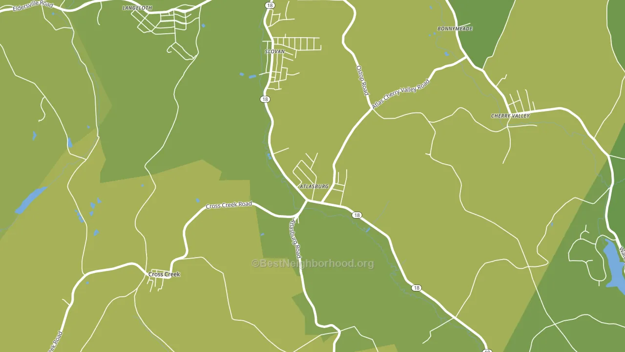 15004, PA block-group voter-turnout map