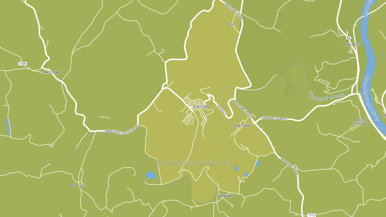 15315, PA block-group voter-turnout map