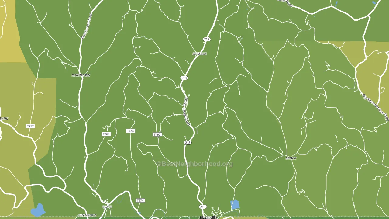 15362, PA block-group voter-turnout map