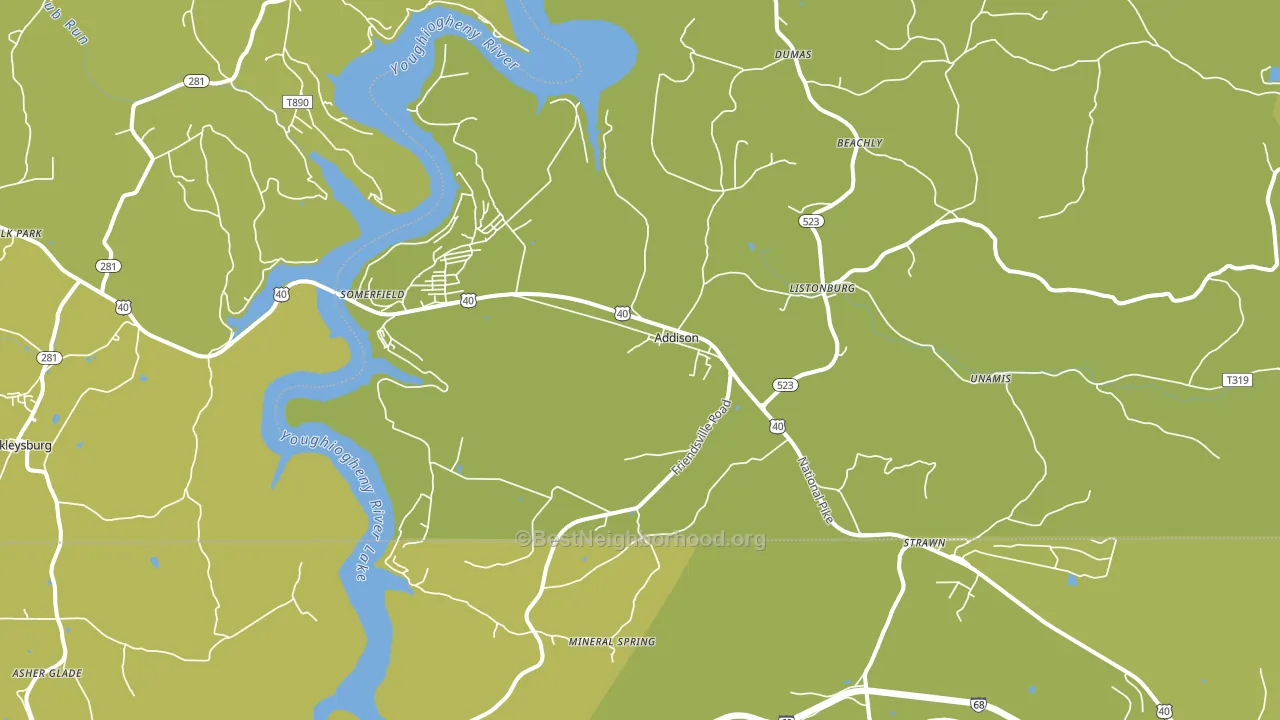 15411, PA block-group voter-turnout map