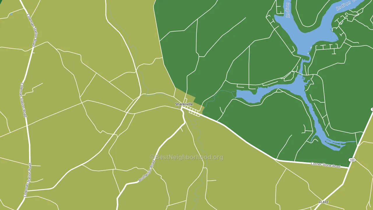 15560, PA block-group voter-turnout map