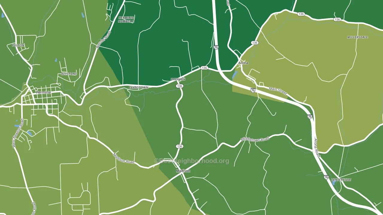 15625, PA block-group voter-turnout map