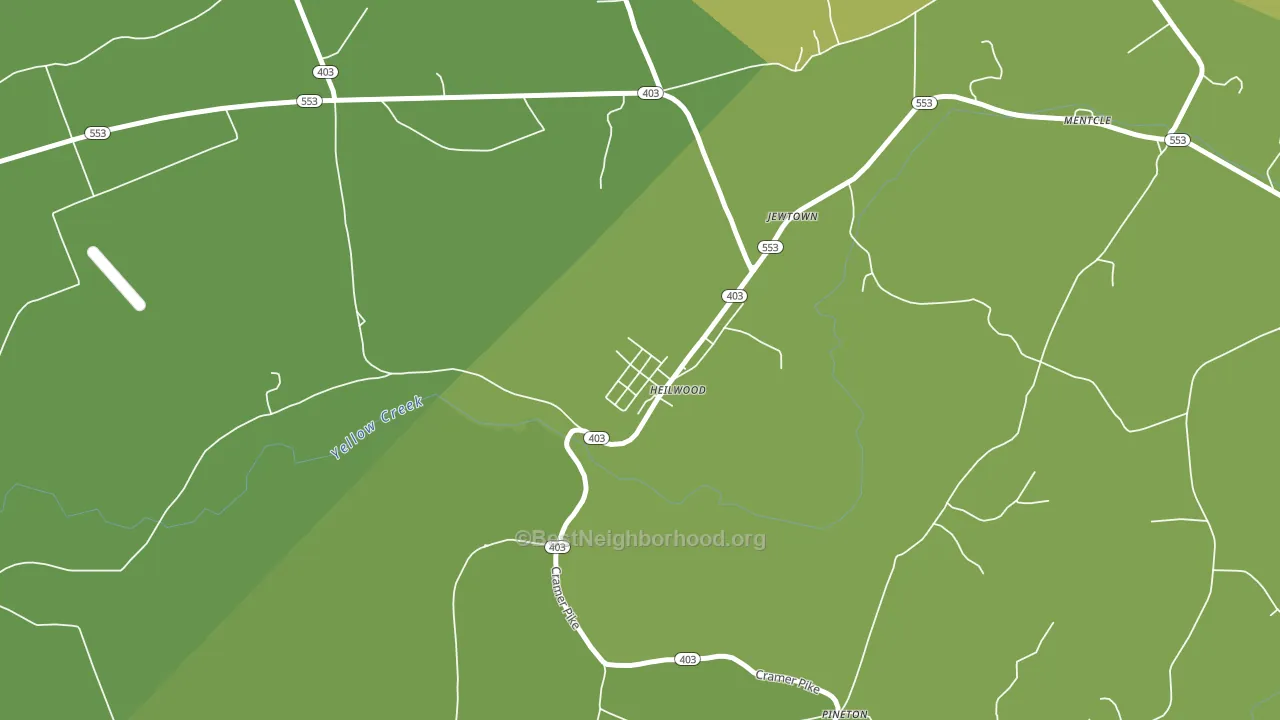15745, PA block-group voter-turnout map