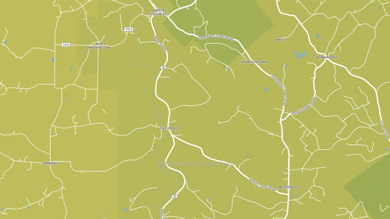 15753, PA block-group voter-turnout map