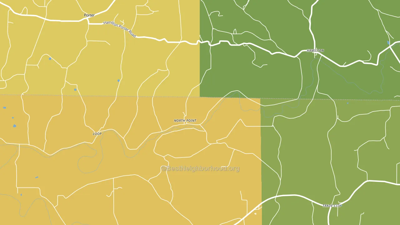 15763, PA block-group voter-turnout map