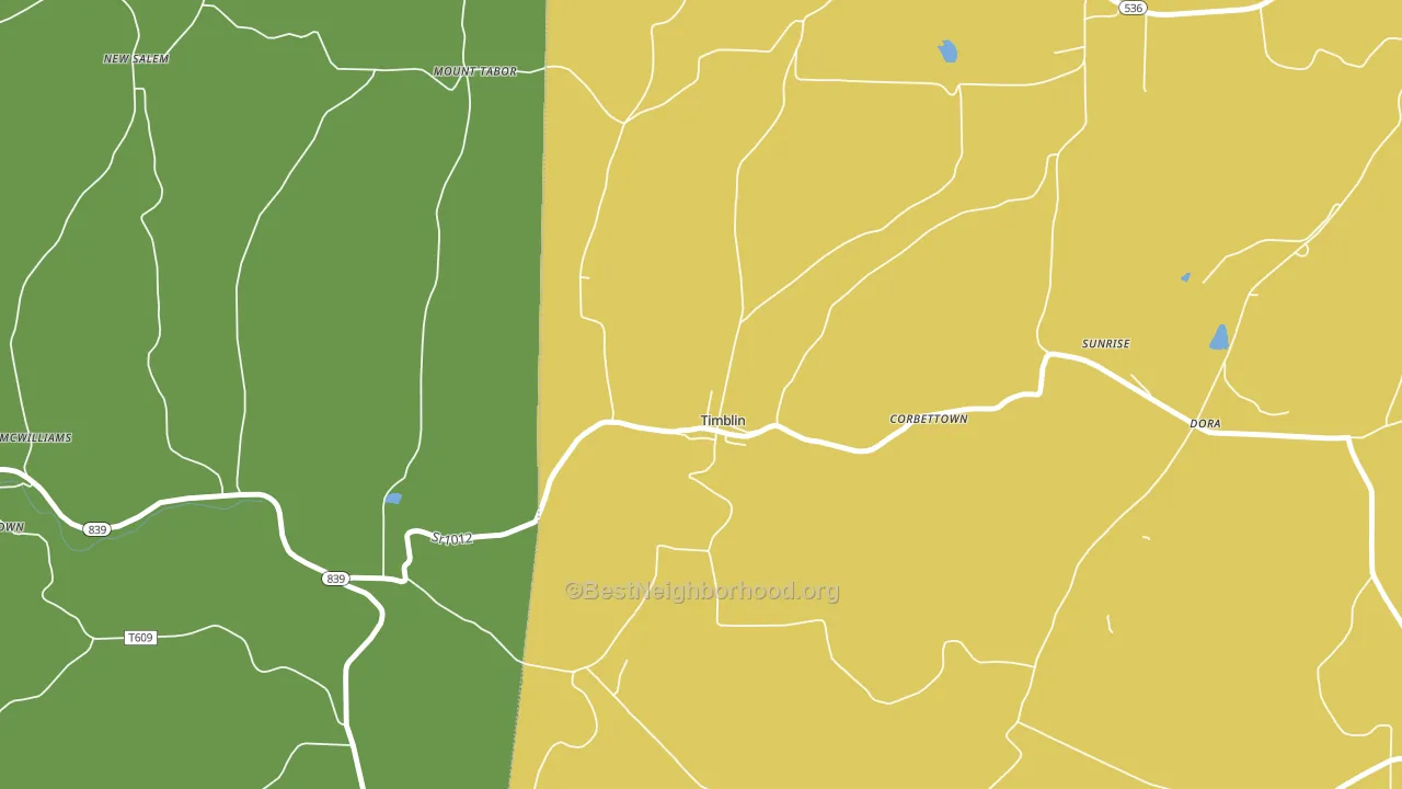 15778, PA block-group voter-turnout map