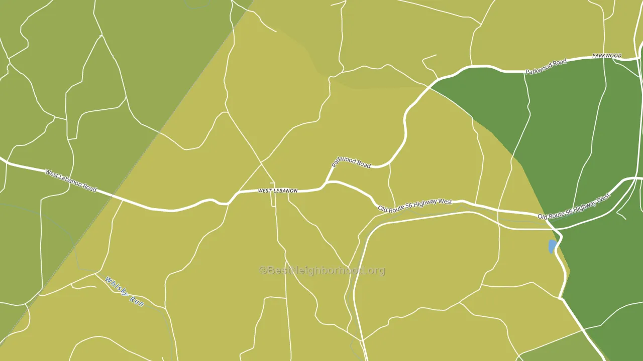 15783, PA block-group voter-turnout map