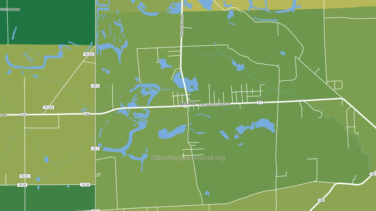 16112, PA block-group voter-turnout map