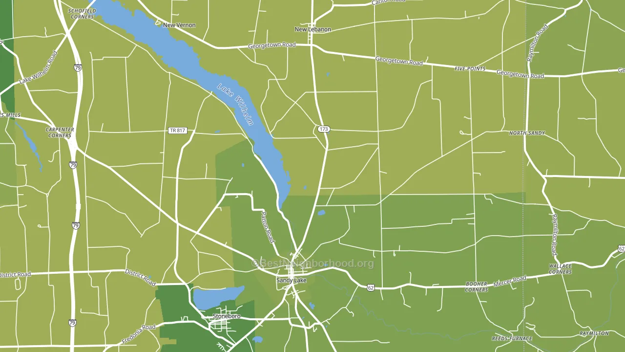 16145, PA block-group voter-turnout map