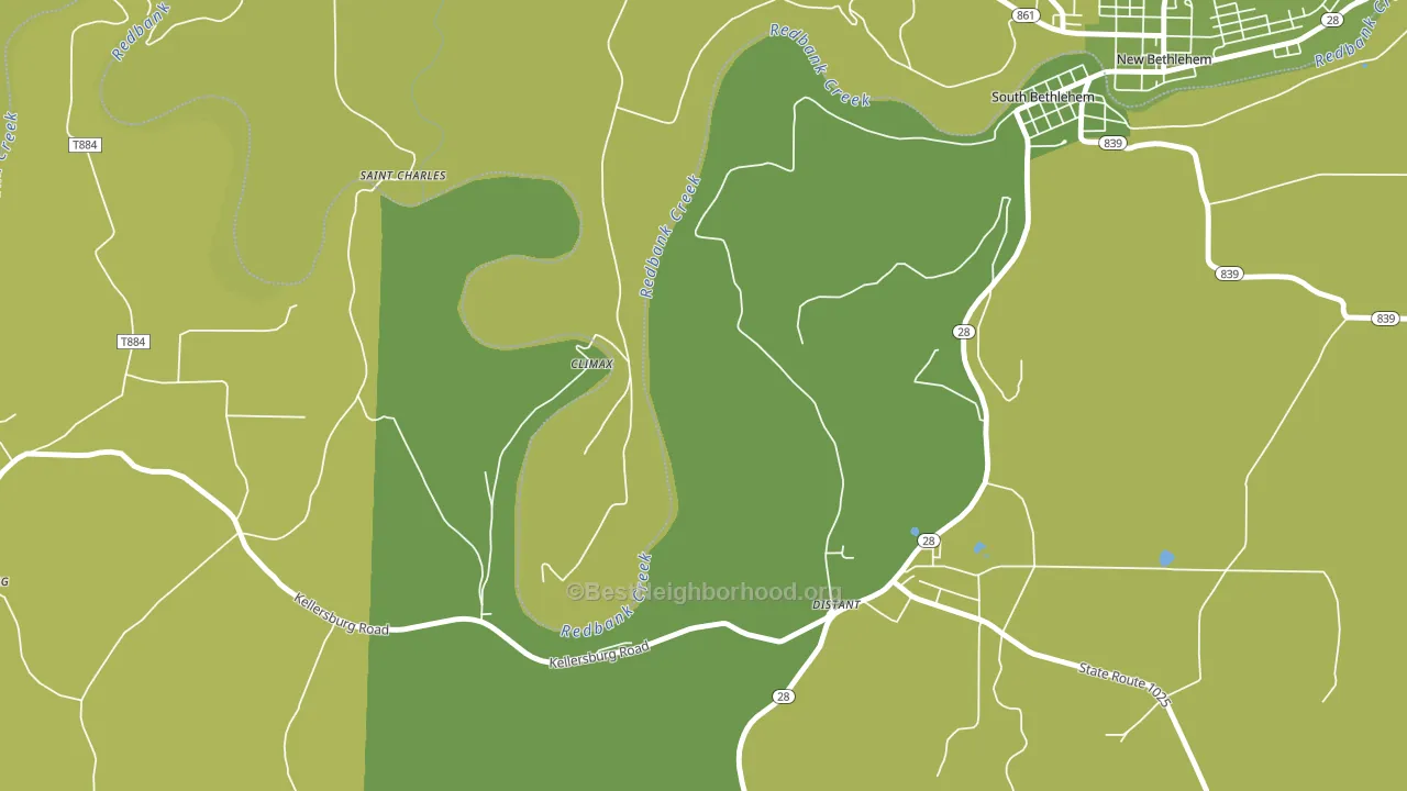 16223, PA block-group voter-turnout map