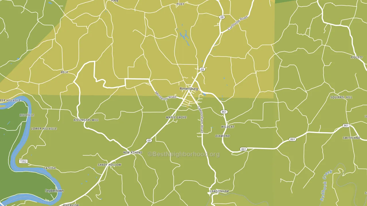 16248, PA block-group voter-turnout map