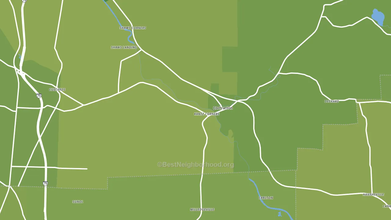 16314, PA block-group voter-turnout map