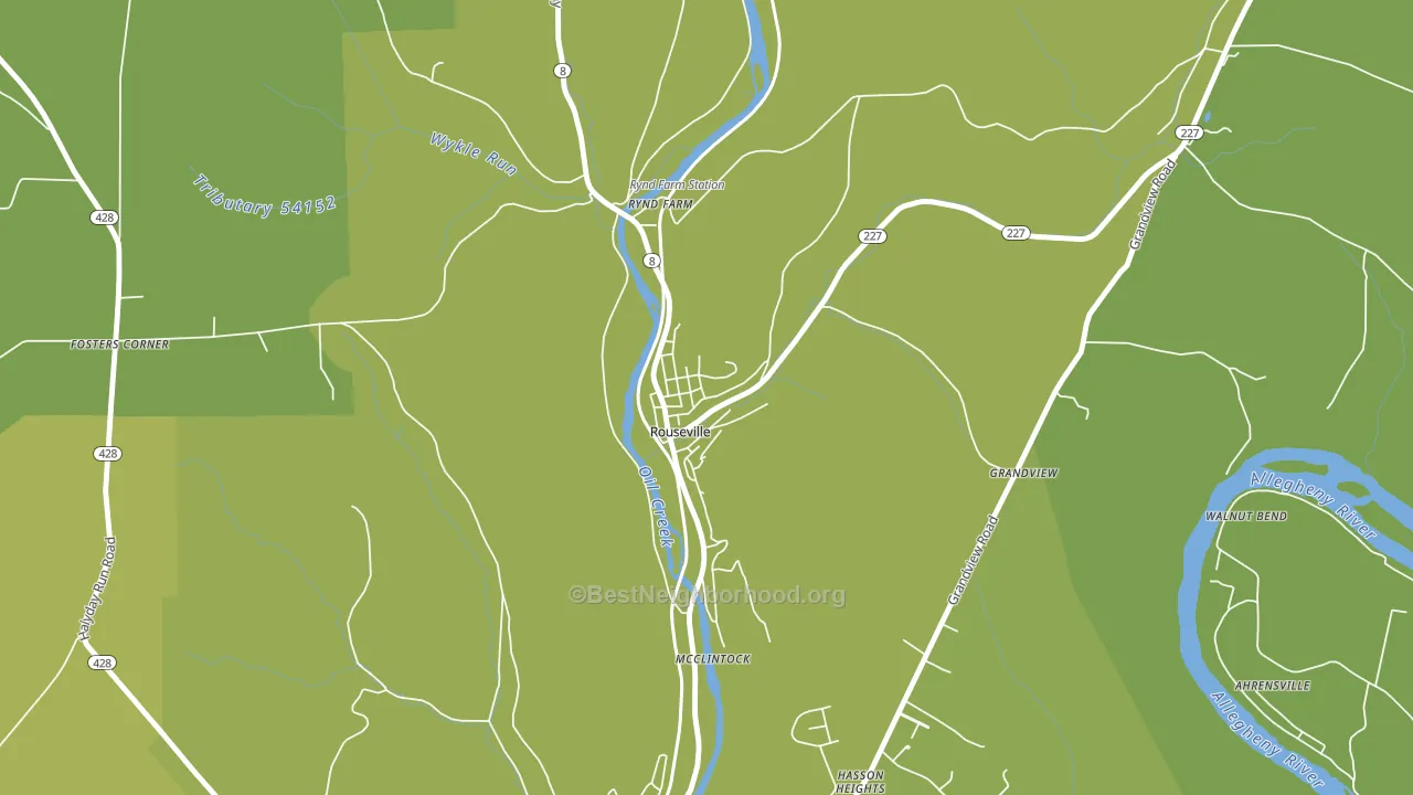 16344, PA block-group voter-turnout map