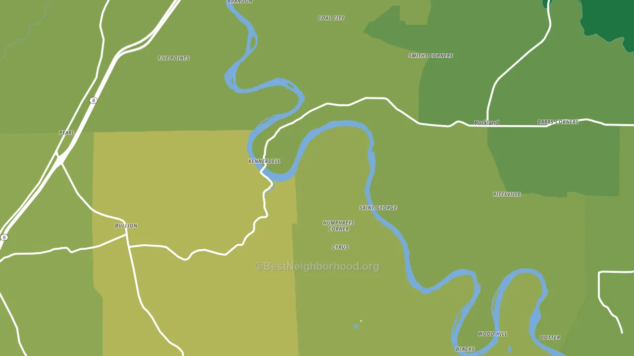 16374, PA block-group voter-turnout map