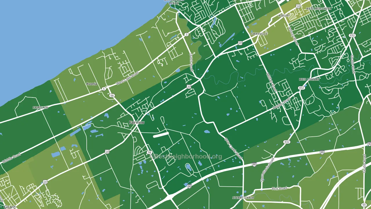 16415, PA block-group voter-turnout map