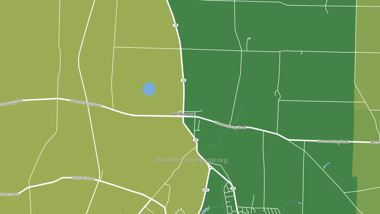16422, PA block-group voter-turnout map