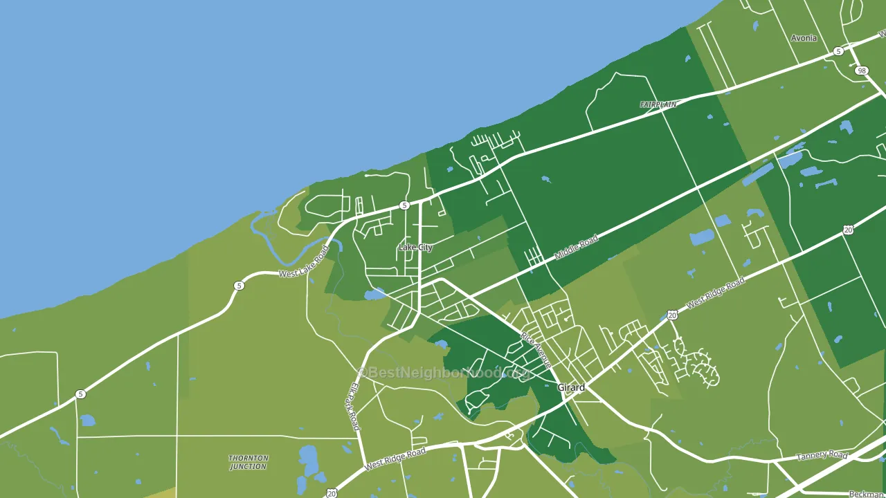 16423, PA block-group voter-turnout map