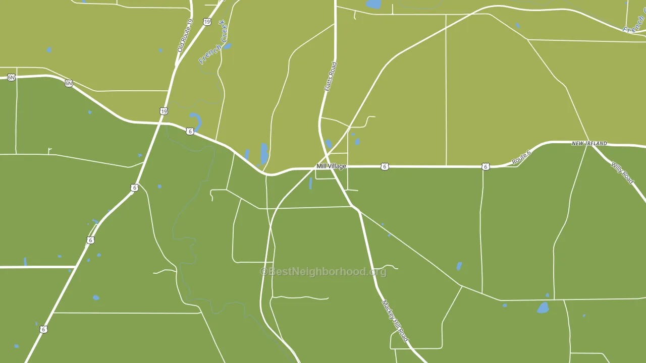 16427, PA block-group voter-turnout map