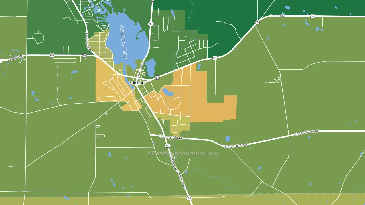 16444, PA block-group voter-turnout map