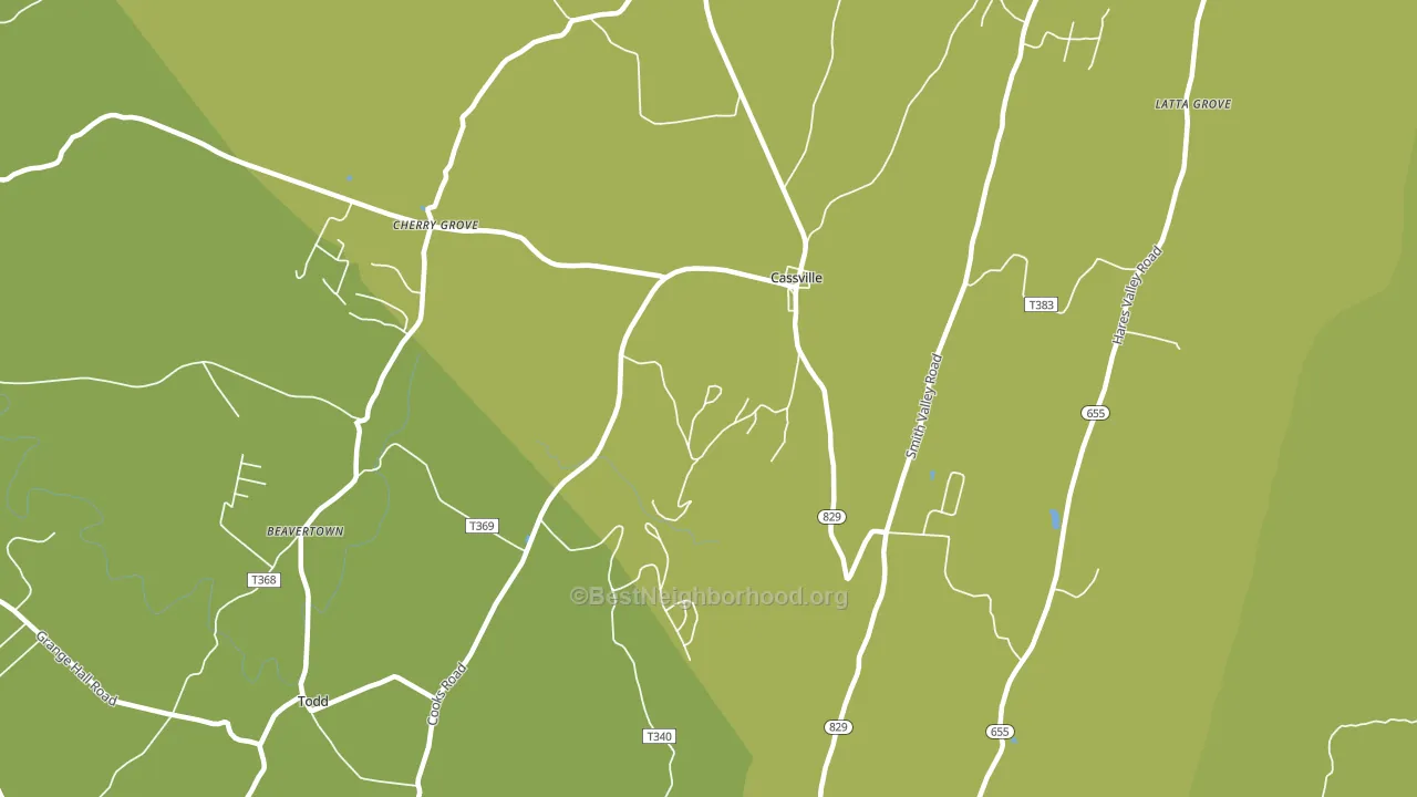 16623, PA block-group voter-turnout map