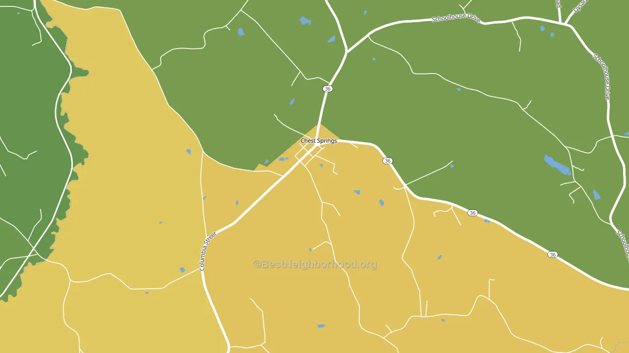 16624, PA block-group voter-turnout map