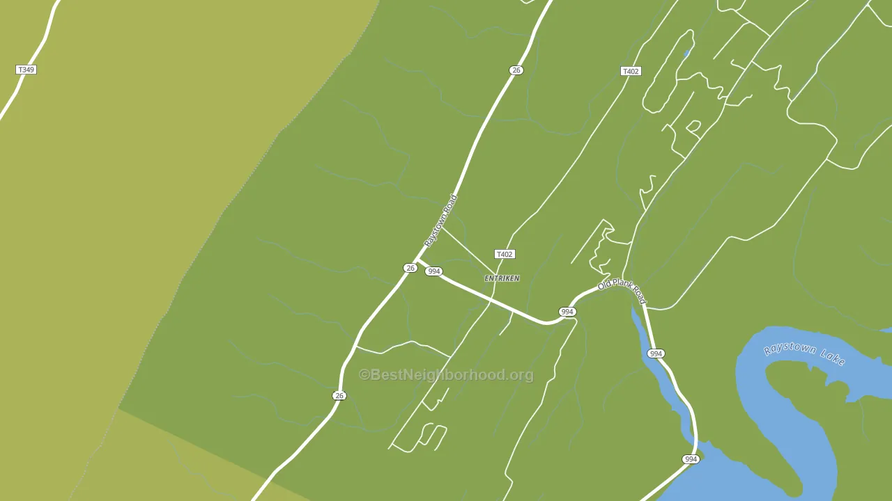 16638, PA block-group voter-turnout map